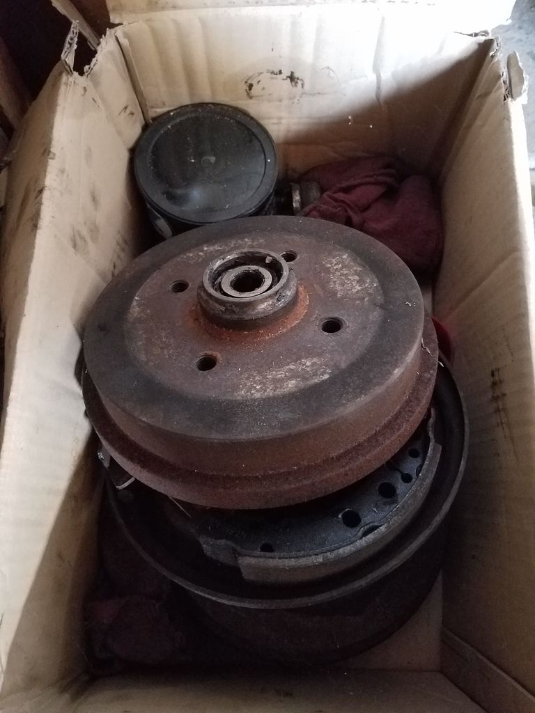 FS rear drums, brake shoes, hardware and wheel bearings West Chester